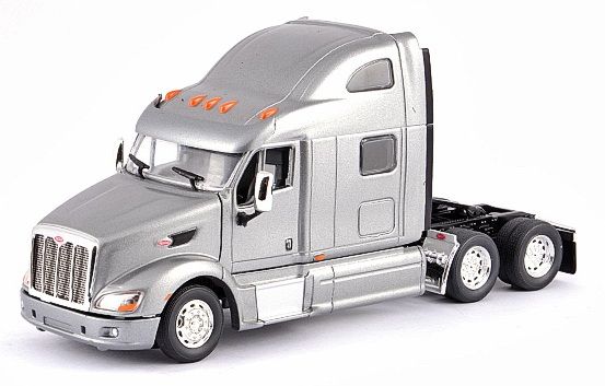TON11003605 - PETERBILT 587 SC 6x4 silver Ech:1/53 - 1