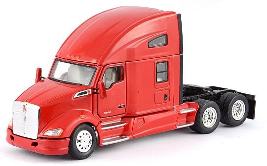 TON121029 - PETERBILT T680 SC 6x4 rouge Ech:1/53 - 1