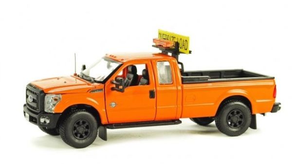 SWO1100-DOT - FORD F-250 Supercab Orange - 1