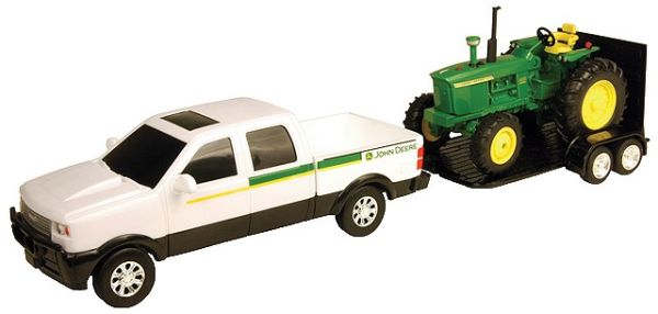 ERT45067 - Pick-up CHEVROLET Avec remorque 2 Essieux et JOHN DEERE 4020 - 1