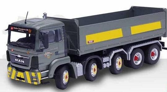 CON75207/01 - MAN TGS M Euro 5 Essieux Benne Kipper 