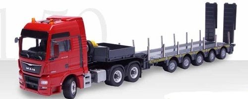 CON76172 - MAN TGX XXL 6x4 Euro 6 avec Porte Engins 5 Essieux 