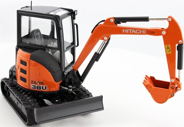 Miniature Mini-pelle HITACHI ZX38U-5 Ech:1/30 HITACHI HITZX38