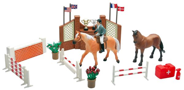 NEW37165A - Coffret de Chevaux avec obstacles - 1