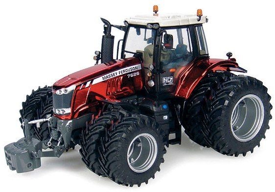 UH4267 - MASSEY 7626 8 roues Red Chrome 