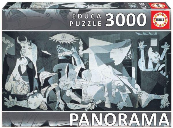 EDU11502 - Puzzle 3000 Pièces Guernica Pablo Picasso Panoramique - 1