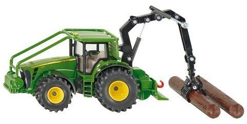 SIK1974 - JOHN DEERE 8430 Forestier Avec Accessoires Ech:1/50 - 1