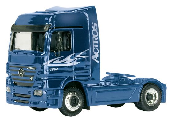 SCH22056 - MERCEDES Actros V8 Ech:1/87 Bleu - 1