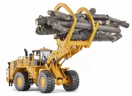 TON10011 - Chargeur forestier CATERPILLAR 988K - 1