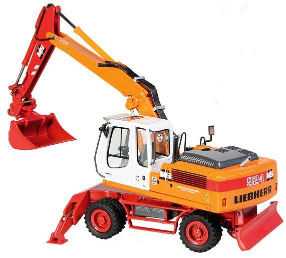 NZG780/08 - Pelle LIEBHERR A924C sur pneu 