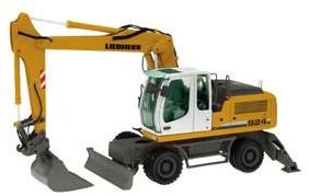 NZG780 - Pelle sur pneus LIEBHERR A924C - 1