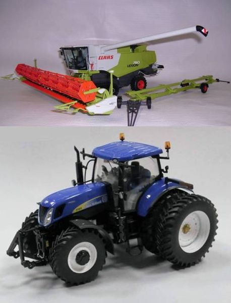 3320234-30137 - Lexion 760TT + NEW HOLLAND T7050 - 1