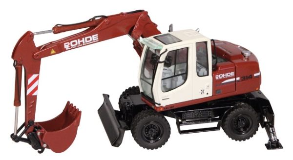 NZG675/07 - Pelle sur Pneus LIEBHERR A314 Litronic 
