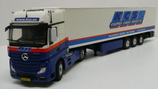 NZG8621/03 - MERCEDES Actros 4x2 FH25 GS Avec remorque frigorifique 3 Essieux 