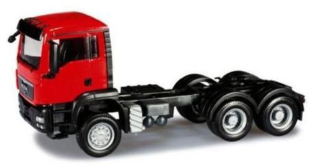 HER158305-003 - MAN TGS 6x4 Rouge Ech:1/87 - 1