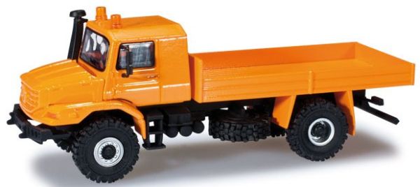 HER159678 - MERCEDES ZETROS 4x4 Benne Orange Ech:1/87 - 1