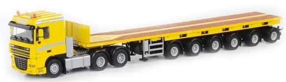 WSI9102 - DAF XF 105 SC 6x4 Avec Remorque 6 Essieux 