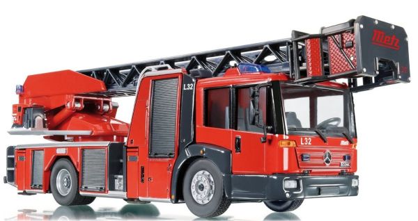 WIK77332 - Camion MERCEDES de pompiers grande échelle METZ Ech:1/43 - 1