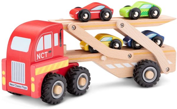 NCT11960 - Camion porte voitures en bois - 1