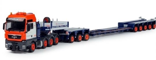 TEK63909 - MAN TGX XXL 8x4 Avec Remorque  GOLDHOFER 8 Essieux - 1