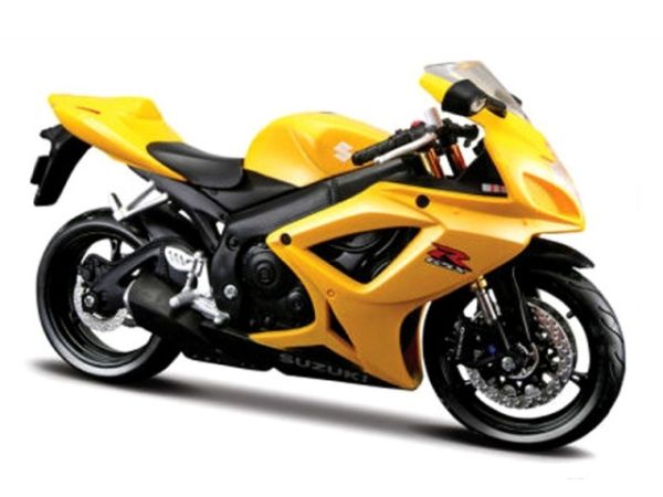 MST12-SUZGE - SUZUKI GSX-R600 Jaune - 1