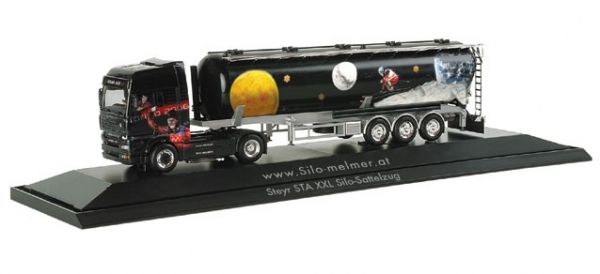 HER121026 - STEYR STA XXL 4x2 avec citerne 3 Essieux MELMER - 1