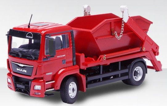 CON77216 - MAN TGS 4x2 EURO 6 porteur multi benne 