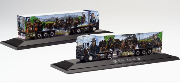 HER122047 - SCANIA CS 20 HD 4x2 avec Remorque frigo 3 Essieux HEIDE Logistique - BUFFALO - 1