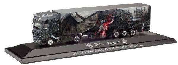 HER122061 - DAF XF SSC 4x2 avec remorque frigo 3 Essieux HEIDE Logistik - 1