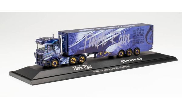 HER122115 - SCANIA CR 20 HD 6x4 avec remorque frigo 3 Essieux VON WARTBURG - 1