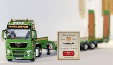 WSI02-1546 - MAN TGX XXL 4x2 Avec porte Engins 3 Essieux 