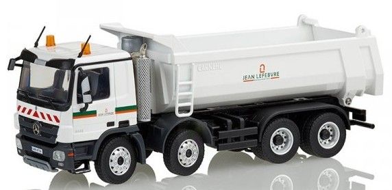 CON72129/02 - MERCEDES Actros 8x4 Benne semi ronde CARNEHL 
