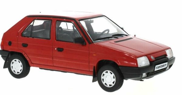 WBXWB124092 - SKODA Favorit  1989 Rouge - 1