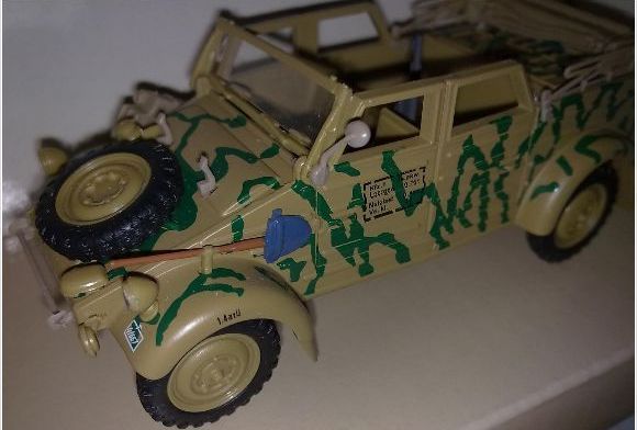 CAR009513 - KÜBELWAGEN Camouflage Décapotée - 1