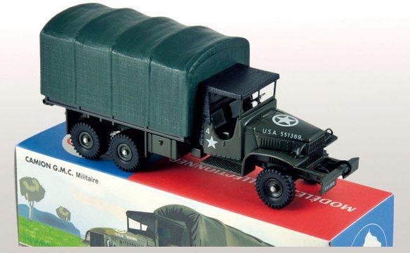 NOREV80602 - GMC 6x4 Militaire Ech:1/43 - 1