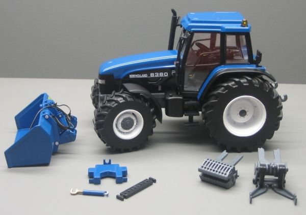 REP094 - NEW HOLLAND 8360 avec bennette - 1