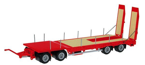 NZG546/10 - Remorque porte Engins 4 Essieux ASD 40