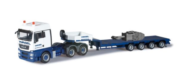 HER303538 - MAN TGX XLX SZ 6x4 Avec Remorque porte Engins 4 Essieux 