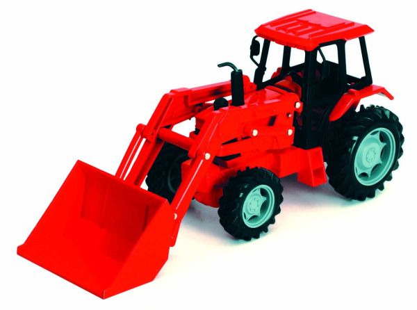 NEW05623E - Tracteur Rouge Avec godet - 1
