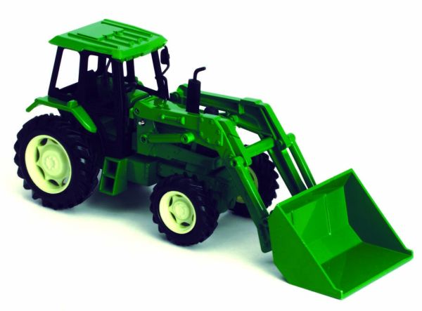 NEW05623F - Tracteur Vert Avec godet Ech:1/32 - 1