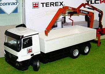 CON4099/02 - MERCEDES Actros 6x4 Benne Avec Grue 