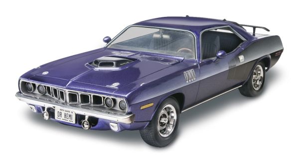 REV12943 - PLYMOUTH Hemi cuda 426 1971 – à assembler - 1