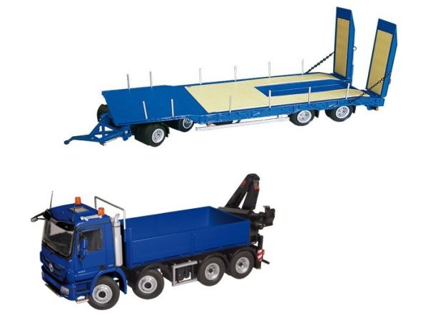 NZG921/03 - MERCEDES Actros MP3 8x4  Avec grue 