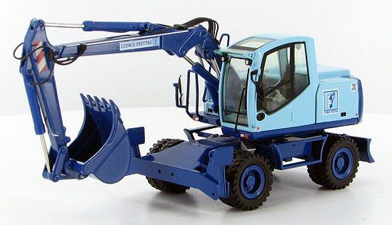 NZG837/01 - Pelle sur pneus ATLAS 140W 