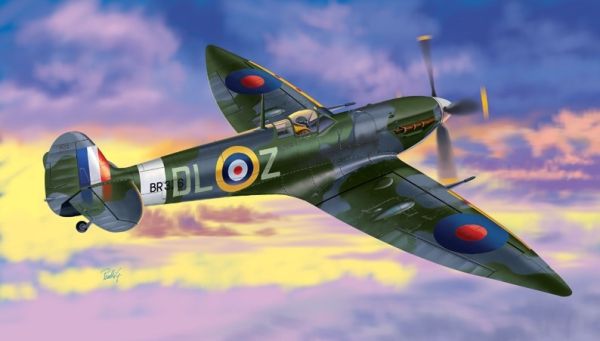 ITA1307 - Avion Spitfire Mk.VI à assembler et à peindre - 1