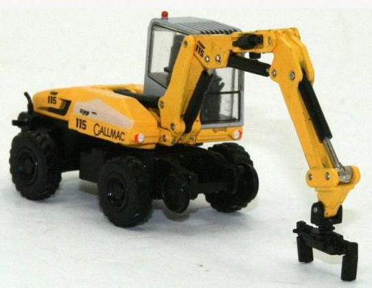 ATLG115 - Pelle GALLMAC 115 RMW poseuse de bordure Ech:1/87 - 1