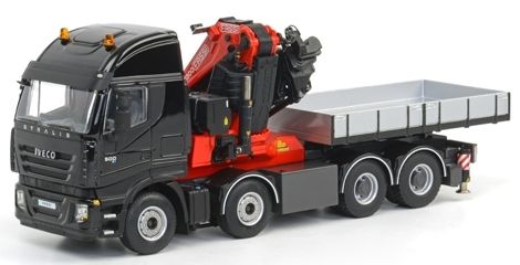 WSI04-1090 - IVECO Stralis 8x4 Avec grue 