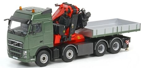 WSI04-1091 - VOLVO FH3 8x4 Globetrotter Avec grue FASSI F1300XP - 1