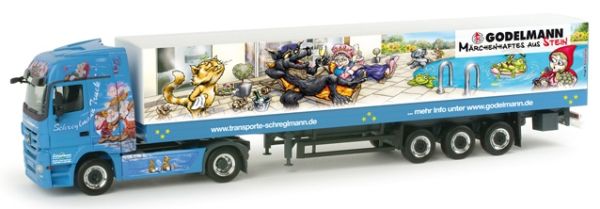 HER157254 - MERCEDES Actros LH 4x2 Avec Remorque 3 Essieux 