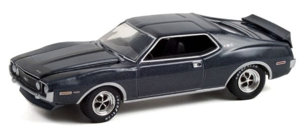 GREEN13310-A - AMC Javelin AMX 1971 grise de la série GLMUSCLE sous Blister - 1